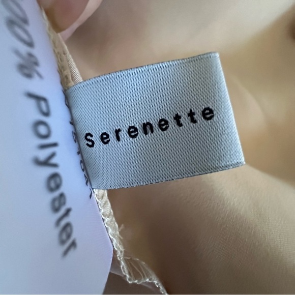 SERENETTE Tie-Back Midi Dress - NWOT - M - Picture 8 of 9